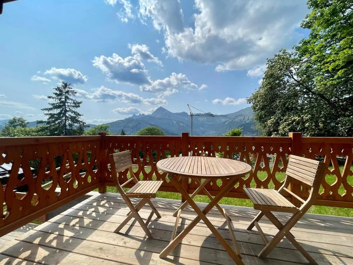 Chalet Renove 2-4 Pers, Terrasses, Vue Mont Charvin - Fr-1-505-187 Crest-Voland