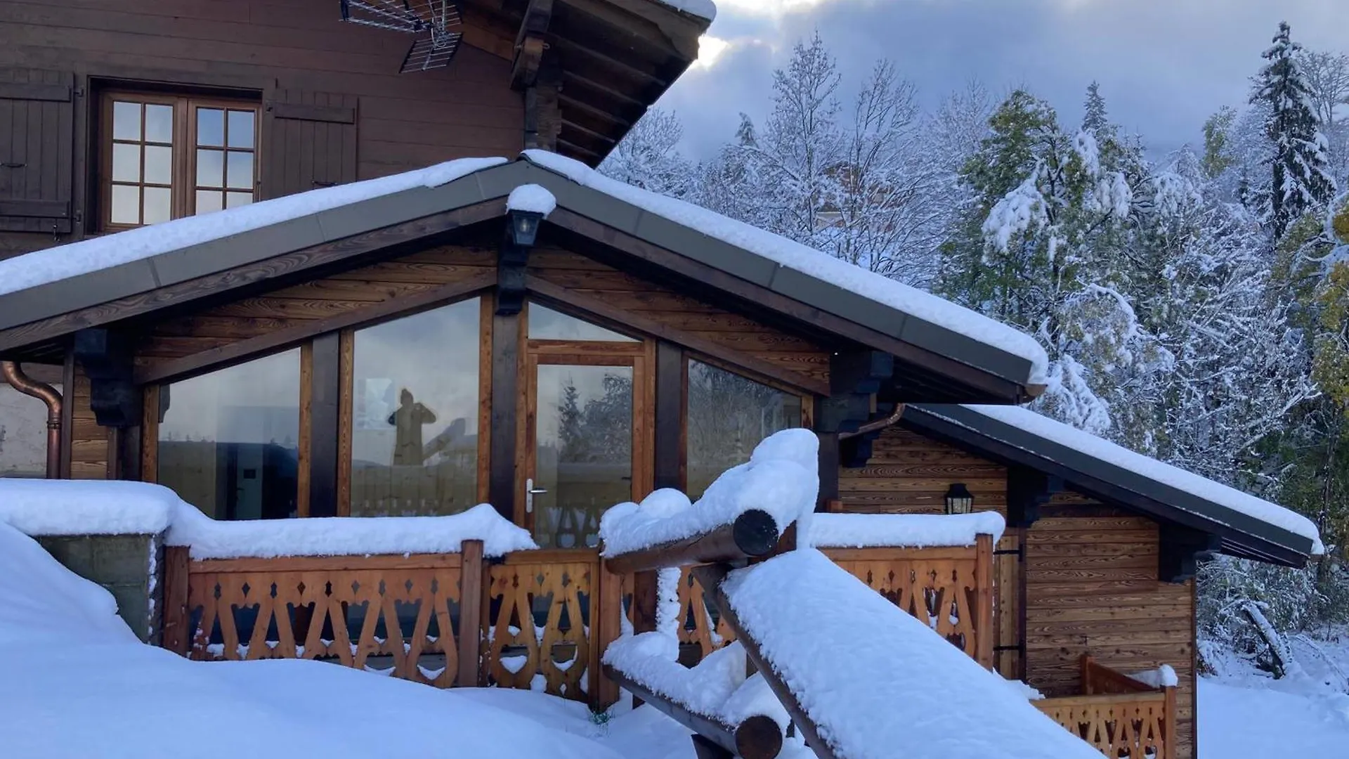 Chalet Renove 2-4 Pers, Terrasses, Vue Mont Charvin - Fr-1-505-187 Crest-Voland